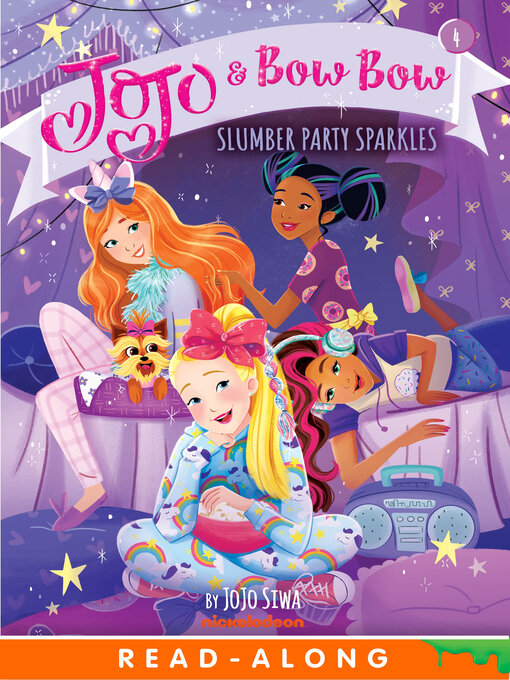 Title details for Slumber Party Sparkles (JoJo and BowBow #4) by Nickelodeon Publishing - Available